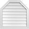 Ekena Millwork Octagonal Top Surface Mount PVC Gable Vent w/ 2"W x 1-1/2"P Brickmould Frame, 26"W x 26"H GVPOT26X2602SN - alternate 1
